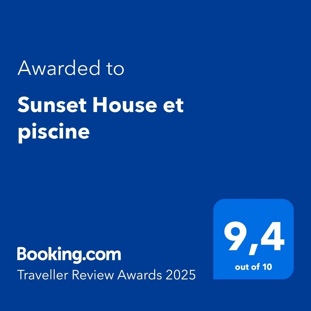Sunset House Et Piscine Apartamento Parque Holandes